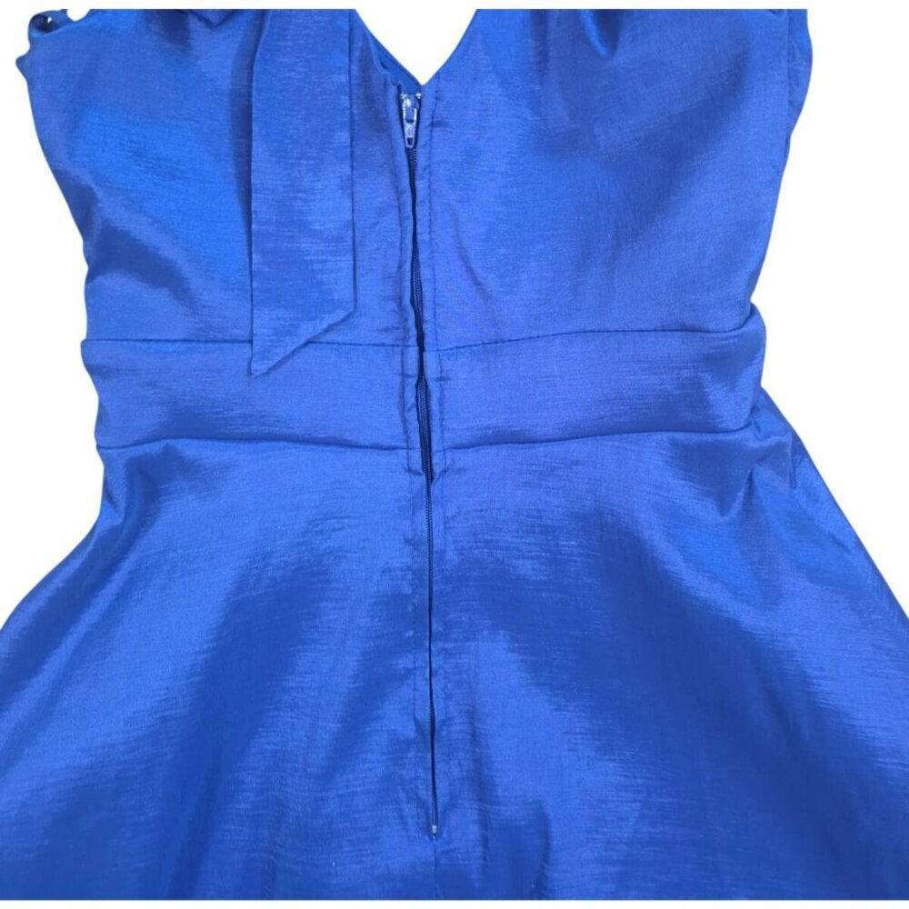 Jade Kristopher Womens Royal Blue Sleeveless Fit Flare Dress Size 3. - Picture 7 of 11